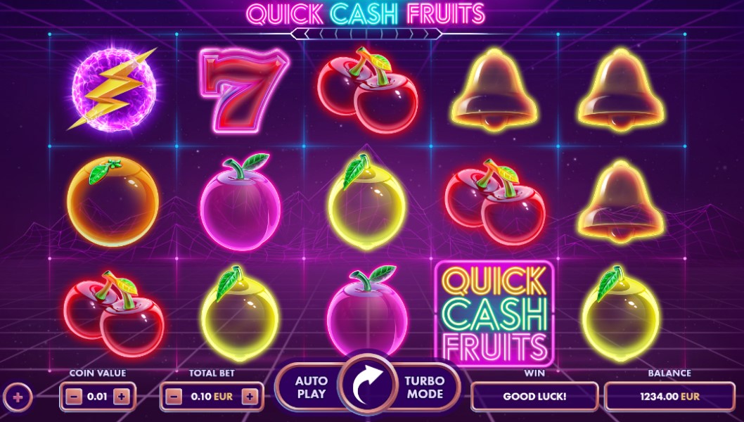 Игровые автоматы Quick Cash Fruits от NetGame